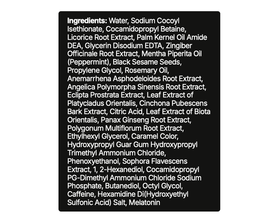 Root Activator Shampoo (TEST)