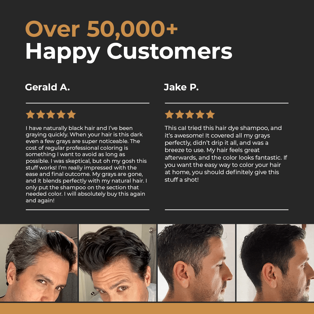 SPARTAN™ - Instant Hair Dye Shampoo