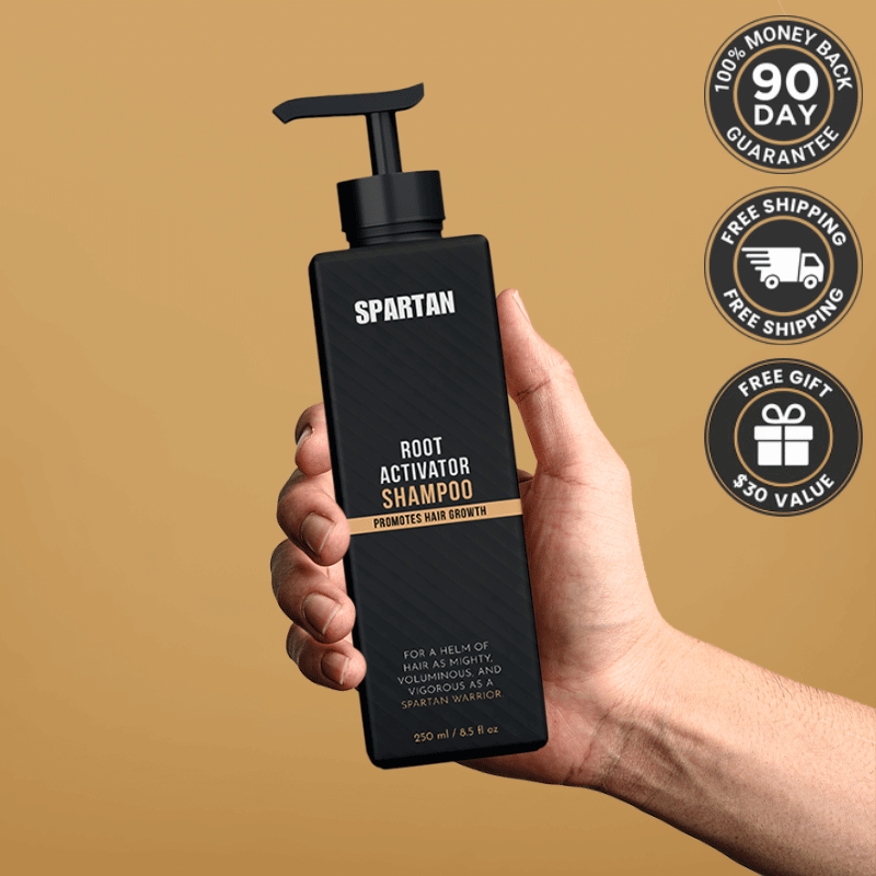 SPARTAN™ Root Activator Shampoo - Increased Hair Growth with Just 4 Washes a Week*